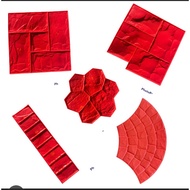 Mould stamp imprint concrete ASHLAR & FLEMISH  (READY STOK)-acuan simen