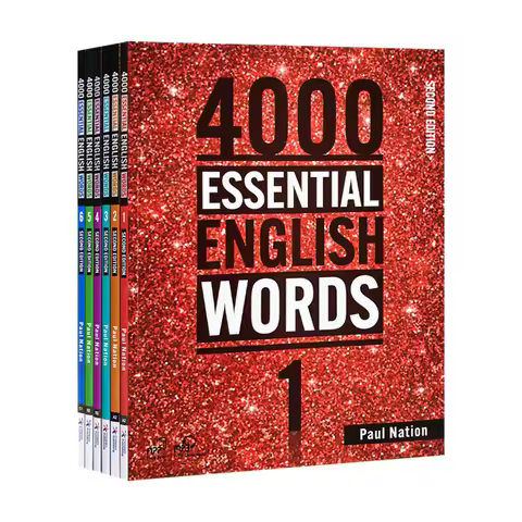 6 Books 4000 Essential English Words Edition 1-6 IELTS, Common SAT Core Vocabulary Textbook Workbook