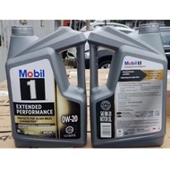 MOBIL 1 ENGINE OIL 0W20 4.73L EXTENDED PERFORMANCE DEXOS NASCAR