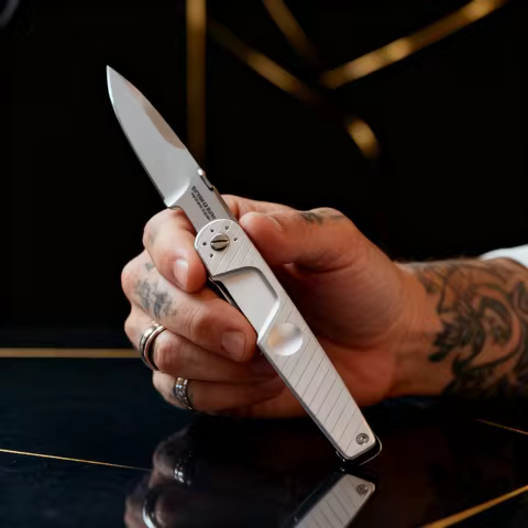 Extrema Ratio- Suit Thug Gentleman Folding knife, Sharp knife made of N690 steel Portable pocket kni