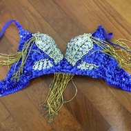 Women belly dance bra size 34B