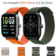 Alpine loop Nylon Strap for Xiaomi Huami Amazfit GTS 4/3/2/2e gts 4mini 2mini watch band bracelet