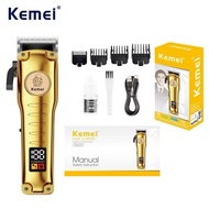 MESIN Kemei KM-510 Electric Hair Cutter Order Men's Wireless Trimmer Professional Hair Cutting Machi