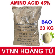 Amino Acid 45% Fish Protein (Amino Acid) 100% soluble powder - 20 KG BAG