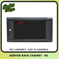 Data Cabinet 6U Wall Mounted Cabinet Server Rack CCTV Systems Organization Network Management [Elect