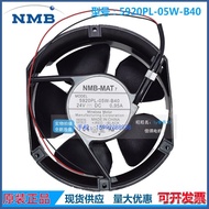 NMB24V17251 1.25A  5920PL-05W-B70 Original fan metal frame B40 Max airflow rate/ 2XB1
