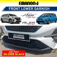 Perodua Alza 2019 - 2025 Sarung Depan Front Lower Grille Grill Honeycomb Mesh Exterior With Paint Ca