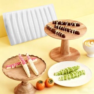 3D 10-Cavity Vanilla Pod Silicone Molds for Food Mousse Cake Baking Supplies Stick Non-Stick Food-Gr