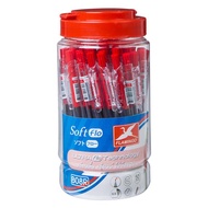 ปากกาลูกลื่น 0.5 มม. ฟลามิงโก้ รุ่น B08R สีแดง (แพ็ค 50 ด้าม)
