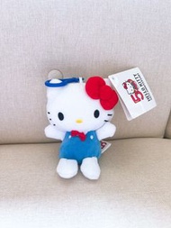🎀 紅色蝴蝶結Hello Kitty毛公仔鎖匙扣掛件飾物 ❤️🤍💙 經典紅白藍色手袋書包吊飾毛絨玩偶  Sanrio ribbon classic kitten cat plushie doll ch