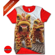 3D Children's Lion Dance T-Shirt Lion Dance Children's Lion Dance Shirt REG-R205