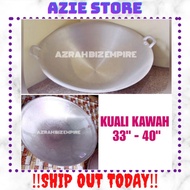 HOT (33"-40") KUALI KAWAH ALUMINIUM CAP BUAYA / KUALI BESAR JAMUAN KENDURI