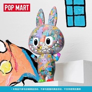 POPMART POPMART MEGA LABUBU 400% 10th Anniversary Decoration Gift