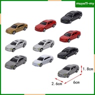 [MuyeadMY] 50Pieces HO Scale Model Mini Car :75 Architecture Model Railroad Landscape