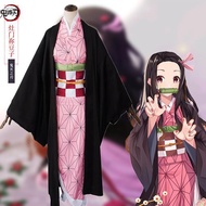 Nezuko cosplay for kids adult Kamado Nezuko cosplay Nezuko Kamado cosplay Adult Children Female cosp