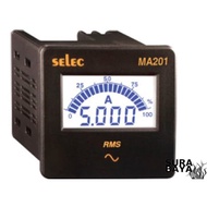Digital Ampere Meter Selec Ma201 Lcd Ac Meter 1Phase 2 Wire Fort