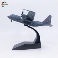 chulisia US Air Force 1:200 Scale C130 Transport Aircraft with Stand Airplane Model for