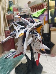 模型成品2只高達 RX-105/104大白鵝/柯西  