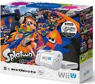 【代購】近全新 任天堂 Nintendo Wii U 主機 32GB Splatoon 同捆組 日規機
