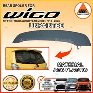 High Quality Unpainted Spoiler for Toyota Wigo 2013 2014 2015 2016 2017 2018 2019 2020 2021 2022 202