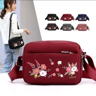 Tas selempang wanita flower yuesite Korea kekinian