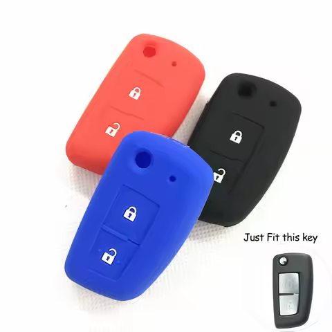 2 Button Silicone Car Remote Key Fob Shell Cover Case For Nissan X-Trail Juke Qashqai Micra Pulsar 2