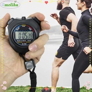 MOLIHA Electronic Stopwatch, Portable LCD Display Sport Stopwatch Timer, Timer Black Lightweight Dig