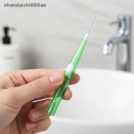 shandaizhi666ae 30Pcs Inter  Brushes Push Pull Reusable Soft Bristle for  Wearers Teeth Gap Cleaning