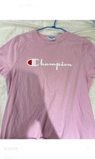 Champion 粉色短袖