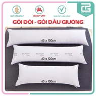 Bedside pillow, double pillowcase length 40 x 100cm, 40 x 120cm, 45 x 150cm (100% polyester cotton, 