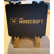 Uno minecraft mine craft double deck black yellow storage box