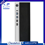 Mini ITX Computer Case HTPC Chassis with 4XUSB Support 1U PSU Compatible with MINI-ITX Motherboard