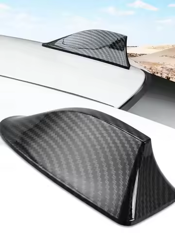 Car Carbon Fiber Shark Fin Antenna For Citroens C1 C2 C3 C4 C5 C6 C8 C4L DS3 DS5