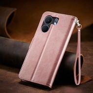 VRQR For OPPO A5x 4G A5x 5G High end leather Phone Case Noble luxury