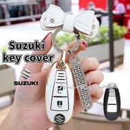 New Fashion TPU Car Remote Key Case Cover Shell For Suzuki Vitara Swift Ignis Kizashi SX4 Baleno Ertiga 2016 2017 2018 2019 Shell Key Ring