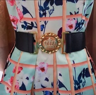 Belt woman elastis ikat pinggang karet melar strecht gesper wanita fashion korea