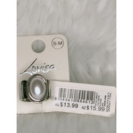 Lovisa Single Pearl Ring Women Fashion Temperament Jewelry