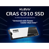 1TB KLEVV C910 NVME M2 SSD / GEN 4 / 5000MB/S / HIGHER QUALITY THAN LEXAR NQ710 / 5 YEARS LOCAL SG WARRANTY / HEATSINK