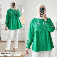 Women's Blouse Tops // EXTU ORI Blouse/ Elegant Women's Tops/ Women's Tops/ Blouse Tops Brocade moti