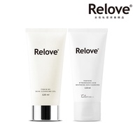 【Relove】私密清潔完美守護套組(胺基酸私密潔淨凝露120ml+傳明酸美白私密潔淨凝露120ml)