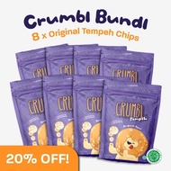 (SG) VIRAL! Crumbl Tempeh Chips - Gourmet Superfood [Halal] - Crumbl Bundl (8 packs)