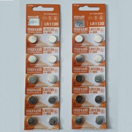 Vỉ 10 Viên Pin LR1130(AG10) 15V Maxell Nhật chính hãng