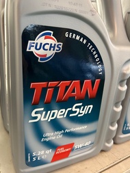 德國Fuchs Titan SuperSyn 5w40機油 5L裝