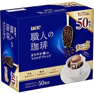 UCC Craftsman's Coffee, Mild Blend Drip Coffee, 16,30,32,50,100 packs, Japan Coffee