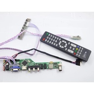 ⊹kit for LP156WH4 TL panel 1366X768 Controller board Kit remote 40pin LVDS LG display TV AV USB ♦⚜