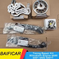 Baificar Timing Chain Tensioner Camshaft Sprocket MN128497 MR984193 MR984190 1140A046 For Mitsubishi