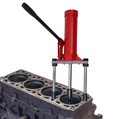 15T Hydraulic Cylinder Liner Puller Tool Dry&Wet-Type Cylinder Liner Puller Sleeve Remover Tool for 