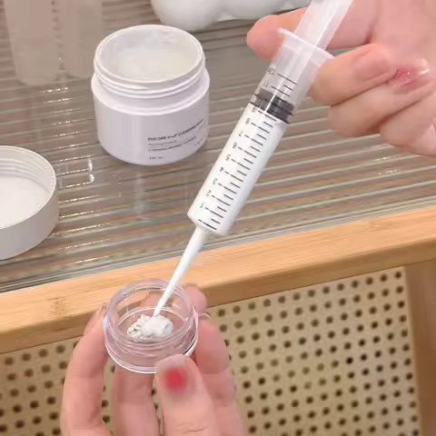 3/6Pcs No Needle 12 Ml Syringes For Liquid Multi Transparent Plastic Liquid Dispensing Plastic Syrin