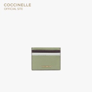 COCCINELLE กระเป๋าใส่เอกสารผู้หญิง รุ่น METALLIC DOCUMENT HOLDER 129501 สี GREENERY/PRUNE/SNOW