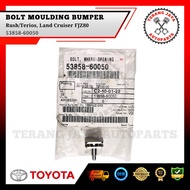 Bolts Bolt, Bumper Molding Rush/Terios, Land Cruiser FZJ80 53858-60050 ORIGINAL